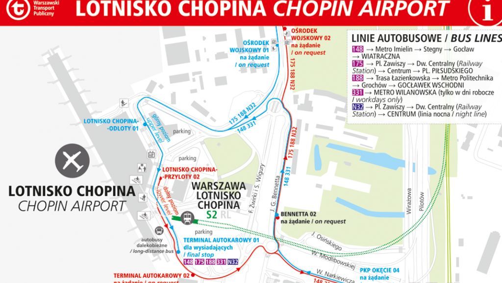 W jakiej części Warszawy znajduje się Lotnisko Chopina?