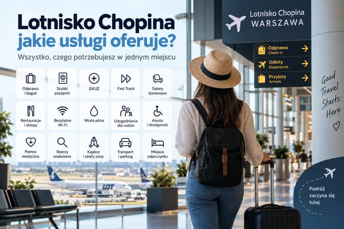 Jakie usługi oferuje lotnisko Chopina? Przewodnik