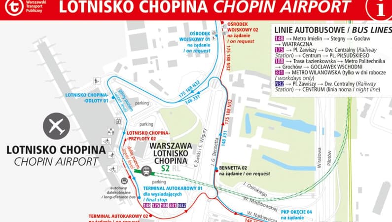 W jakiej części Warszawy znajduje się Lotnisko Chopina? Położenie i dojazd
